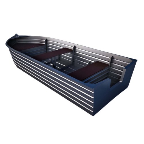 Алюминиевая моторно-гребная лодка Вятка 37-600