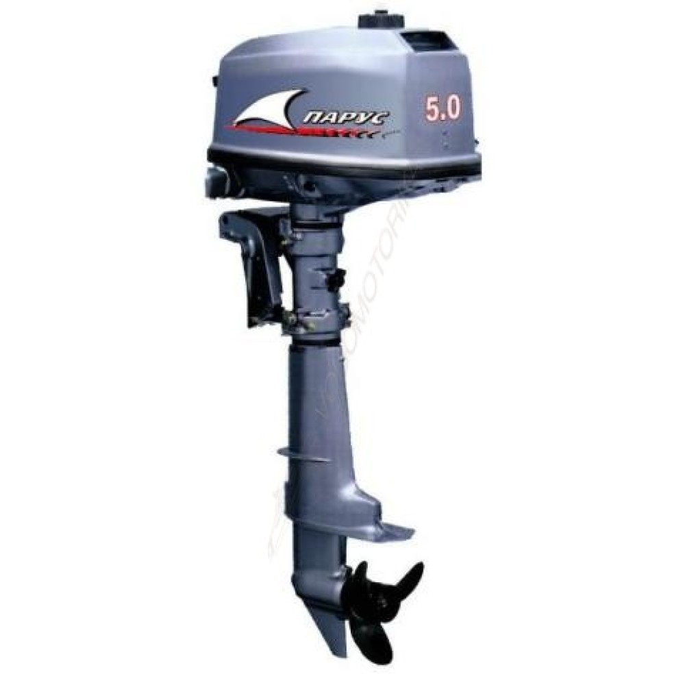 Лодочный мотор ПАРУС (Sail) T 5S 5 л.с. двухтактный