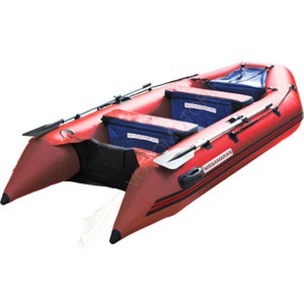 Лодка NISSAMARAN TORNADO 360 ( красный ) алюм. пол A/L