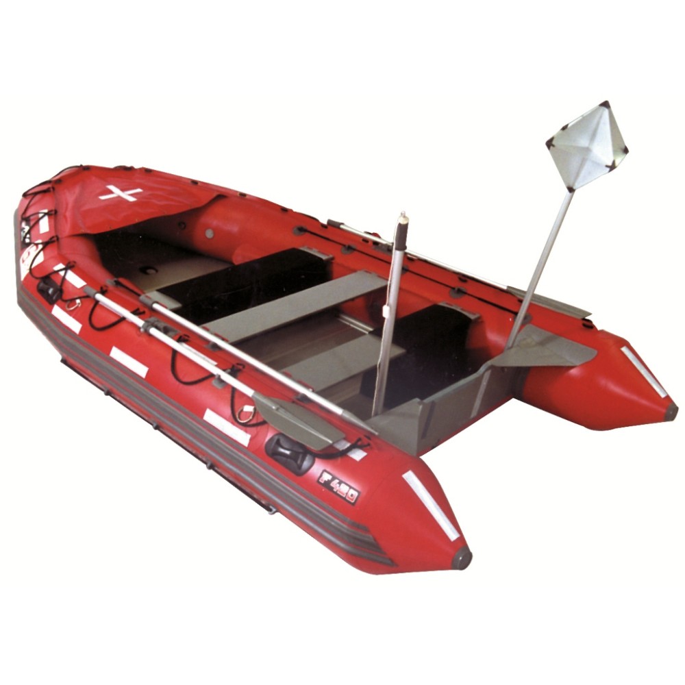 Лодка Мнев и К ФАВОРИТ F-420D (красный)
