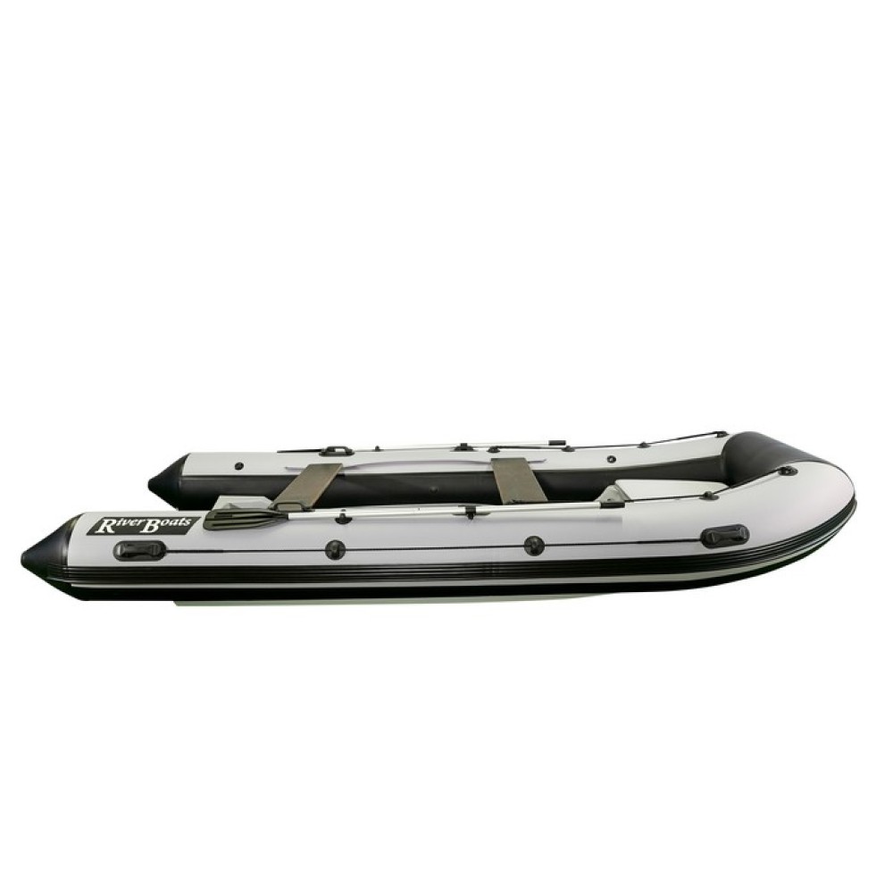 Надувная лодка RIB RiverBoats RB-430 со встроенным рундуком