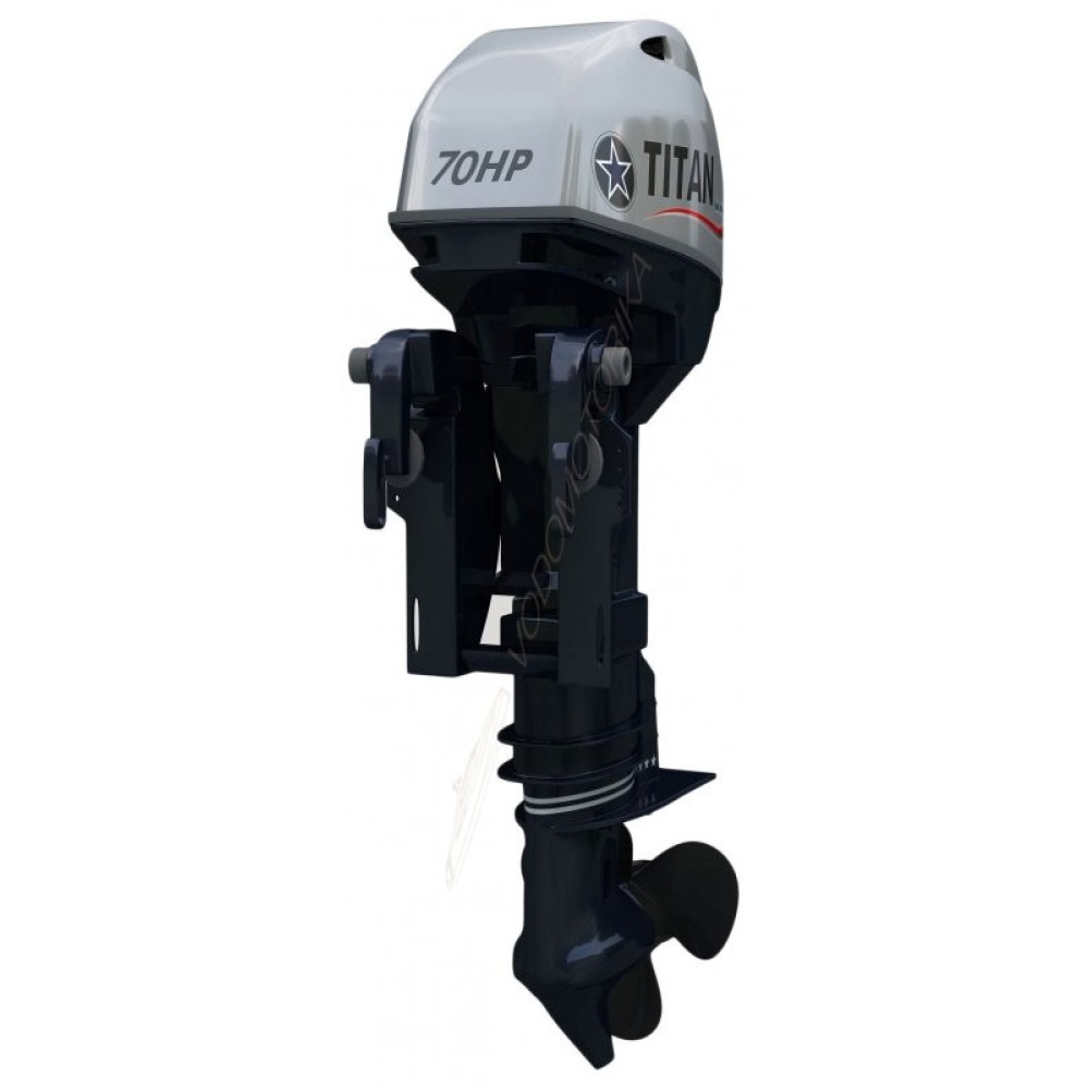Лодочный мотор TITAN TP70AEHDL 70 л.с. двухтактный