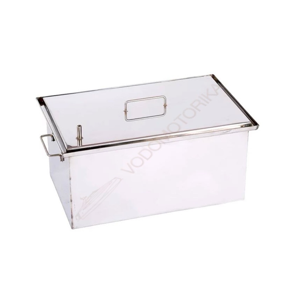 Коптильня Профи 500х300х300 ( нержавейка aisi 430 - 2 мм ) с гидрозатвором