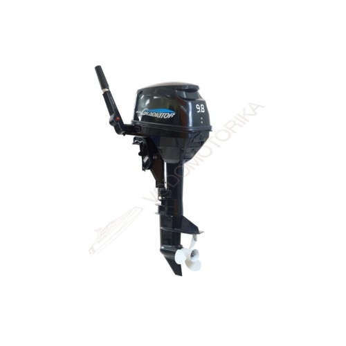 Лодочный мотор GLADIATOR G9,8FHS 9.8 л.с. двухтактный